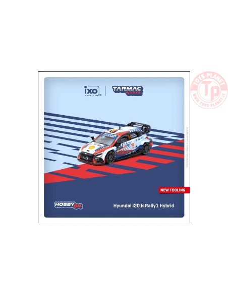 1/64 Hyundai i20 N Rally1 Hybrid Vincitore Rally '24 Monte-Carlo Neuville/Wydaeghe T64-089-24MCR11 TARMAC WORKS