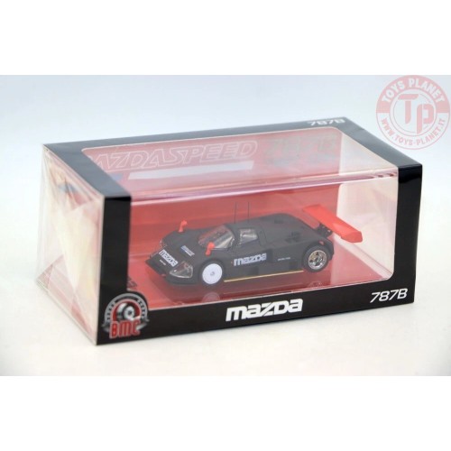 1/64 Mazda 787B Test Car Nero 1991 BM64B0441 MODELLISMO 1:64