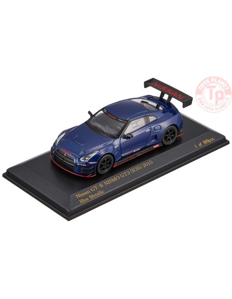 1/64 NISSAN GT-R NISMO GT3 (R35) 2015 BLU METALLIZZATO CN640020 KYOSHO 1:64