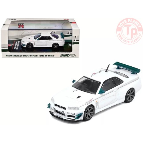 1/64 NISSAN SKYLINE GT-R (R34) V-SPEC N1 RHD MINE'S IN64-R34VS-MINES INNO MODELS
