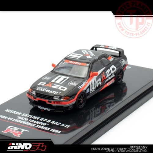 1/64 NISSAN SKYLINE GT-R R33 N11 "RAZO TRAMPIO" IN64-R33R-RAZO INNO MODELS