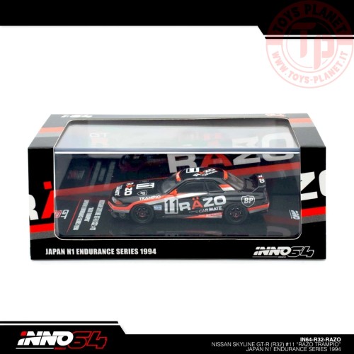 1/64 NISSAN SKYLINE GT-R R33 N11 "RAZO TRAMPIO" IN64-R33R-RAZO INNO MODELS