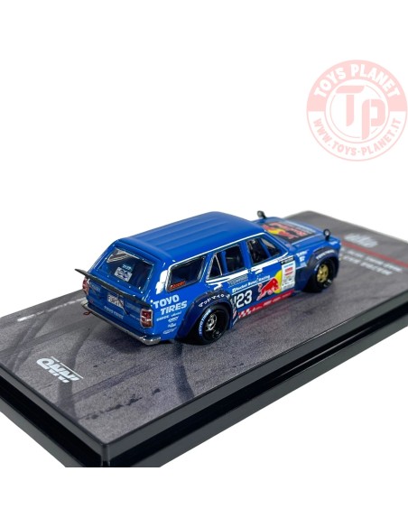 1/64 1976 MAZDA RX3 WAGON RHD N11 MAD MIKE "D1GP" IN64-RX3P-D1GP24 INNO MODELS
