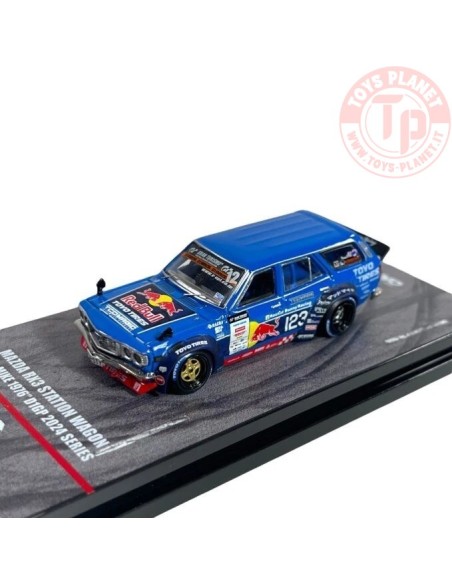 1/64 1976 MAZDA RX3 WAGON RHD N11 MAD MIKE "D1GP" IN64-RX3P-D1GP24 INNO MODELS