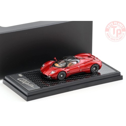 1/64 Pagani Utopia Coupè rosso metallizzato/carbonio LCD64039-RE LCD MODELS