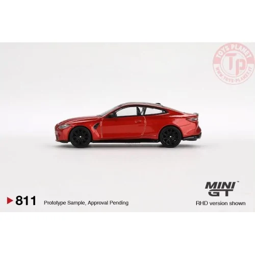 BMW M4 G82 COMPETITION SAKHIR ORANGE 2024 1:64 MGT00811-L MINI GT