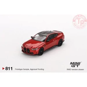 BMW M4 G82 COMPETITION SAKHIR ORANGE 2024 1:64 MGT00811-L MINI GT