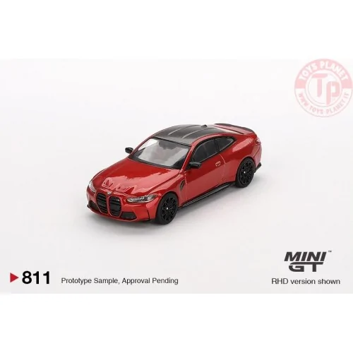 BMW M4 G82 COMPETITION SAKHIR ORANGE 2024 1:64 MGT00811-L MINI GT