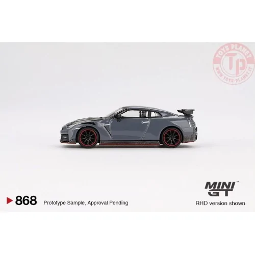 NISSAN GT-R (R35) NISMO STEALTH GRAY 2024 1:64 MGT00868-L Mini Gt
