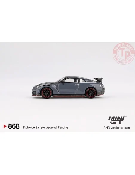 NISSAN GT-R (R35) NISMO STEALTH GRAY 2024 1:64 MGT00868-L Mini Gt