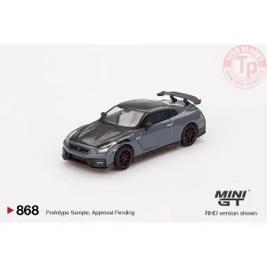 NISSAN GT-R (R35) NISMO STEALTH GRAY 2024 1:64 MGT00868-L MINI GT