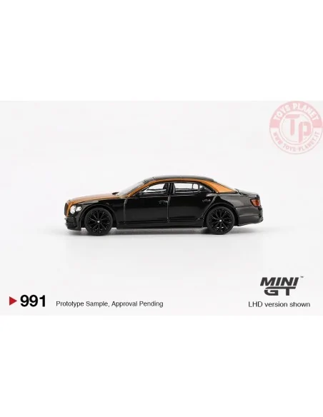 BENTLEY FLYING SPUR ORANGE FLAME - ONYX 2024 1:64 MGT00991-L Mini Gt