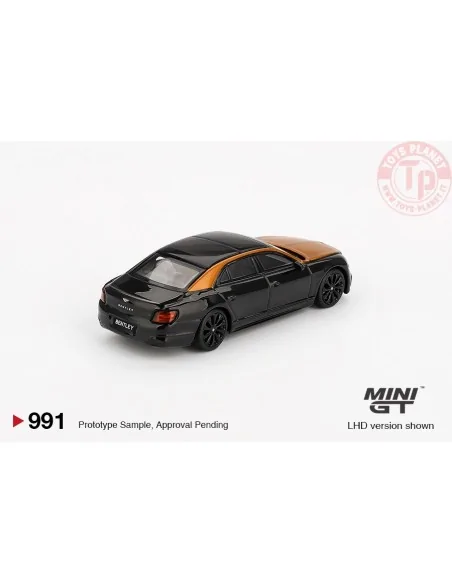 BENTLEY FLYING SPUR ORANGE FLAME - ONYX 2024 1:64 MGT00991-L Mini Gt