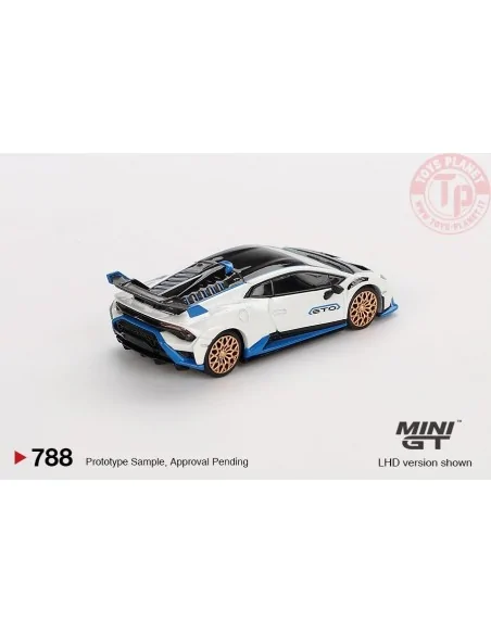 LAMBORGHINI HURACAN STO BIANCO ASOPO 2023 1:64 MGT00788-L MINI GT