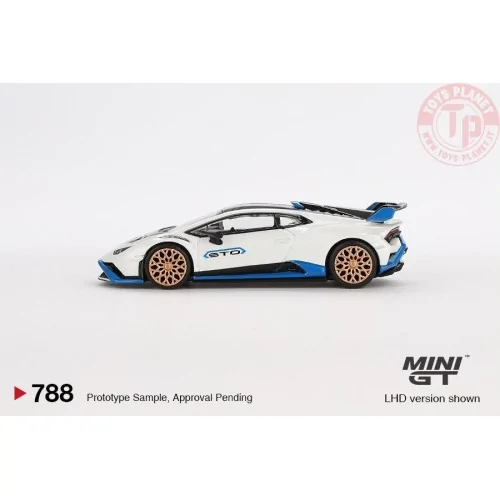 LAMBORGHINI HURACAN STO BIANCO ASOPO 2023 1:64 MGT00788-L MINI GT