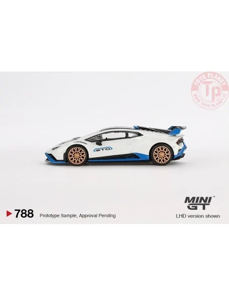 LAMBORGHINI HURACAN STO BIANCO ASOPO 2023 1:64 MGT00788-L MINI GT