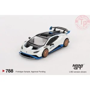 LAMBORGHINI HURACAN STO BIANCO ASOPO 2023 1:64 MGT00788-L MINI GT
