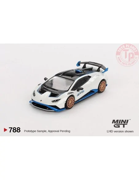 LAMBORGHINI HURACAN STO BIANCO ASOPO 2023 1:64 MGT00788-L MINI GT