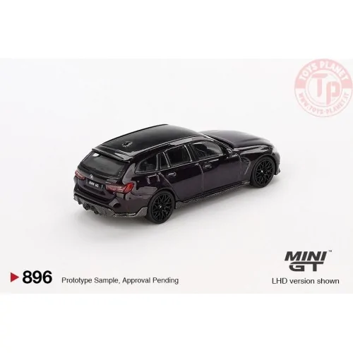 BMW M3 TOURING (G81) PERFORMANCE DAYTONA VIOLET 2024 1:64 MGT00896-L MINI GT