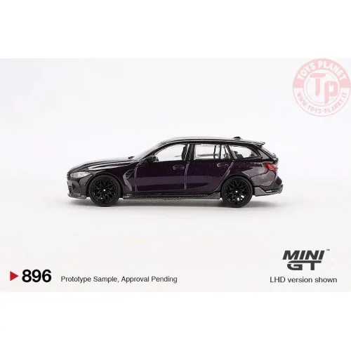 BMW M3 TOURING (G81) PERFORMANCE DAYTONA VIOLET 2024 1:64 MGT00896-L MINI GT