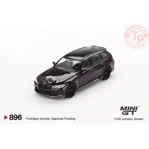 BMW M3 TOURING (G81) PERFORMANCE DAYTONA VIOLET 2024 1:64 MGT00896-L MINI GT