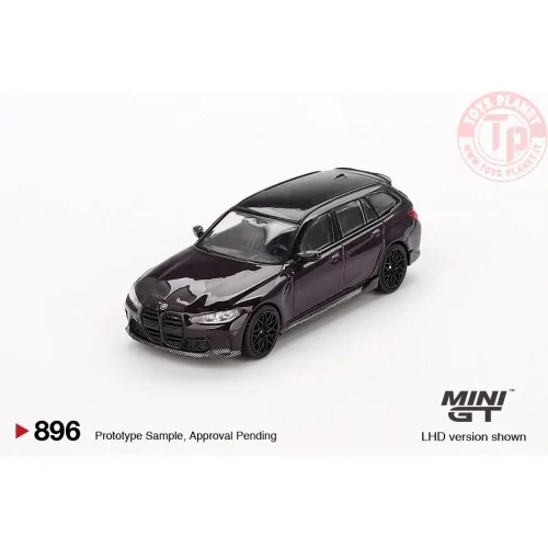 BMW M3 TOURING (G81) PERFORMANCE DAYTONA VIOLET 2024 1:64 MGT00896-L MINI GT