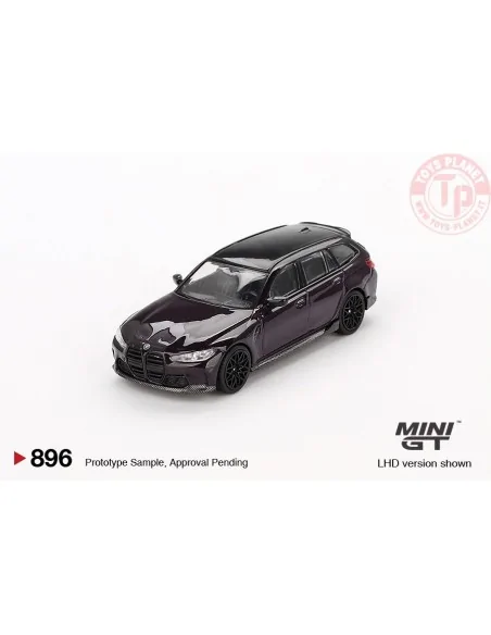 BMW M3 TOURING (G81) PERFORMANCE DAYTONA VIOLET 2024 1:64 MGT00896-L MINI GT