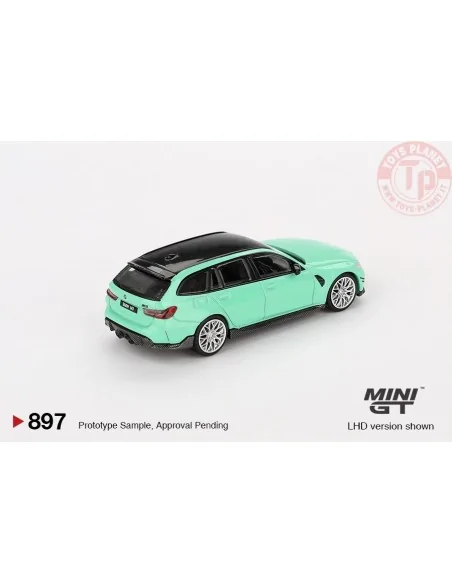 BMW M3 TOURING (G81) M PERFORMANCE MINT GREEN 2022 1:64 MGT00897-L MINI GT