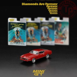 1/64 Ford Mustang Mach 1 007 Series Diamonds Are Forever Spanish Blister MGT00905-007S Mini Gt