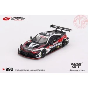 Honda NSX-GT "Type S" GT500 n64 "Modulo NSX-GT" Modulo Nakajima Racing 2023 SUPER GT Serie 1:64 MGT00992-BL MINI GT