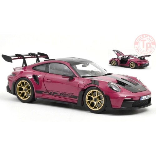 1/18 PORSCHE 911 GT3 RS W/WEISSACH PACK 2022 RUBY STAR NV187370 NOREV