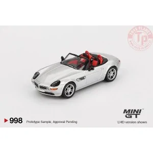 BMW Z8 TITANIUM SILVER 2003 1:64 MGT00998-L MINI GT