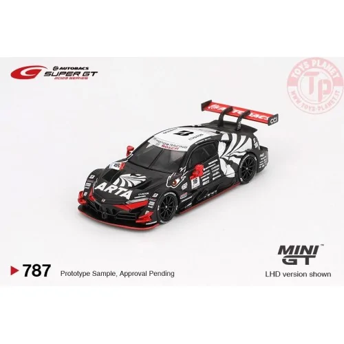 Honda NSX-GT "Type S" GT500 N16 "ARTA MUGEN NSX-GT " ARTA 2023 SUPER GT Series 1:64 MGT00787-BL Mini Gt