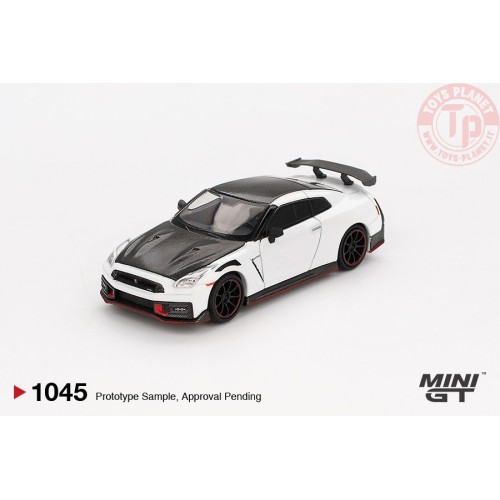1/64 NISSAN GTR (35) NISMO BRILLIANT WHITE PEARL 2024 MGT01045-L MINI GT