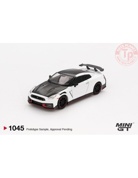 1/64 NISSAN GTR (35) NISMO BRILLIANT WHITE PEARL 2024 MGT01045-L MINI GT