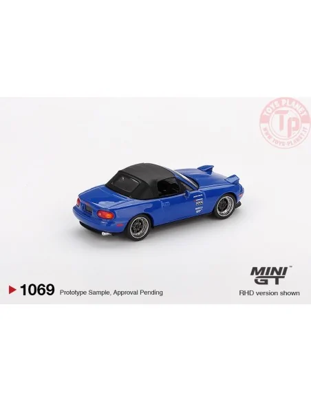 1:64 MAZDA MX-5 MIATA TUNED VERSION DARK BLUE 1990 MGT01069-L MINI GT