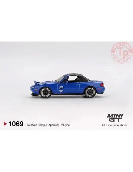 1:64 MAZDA MX-5 MIATA TUNED VERSION DARK BLUE 1990 MGT01069-L MINI GT