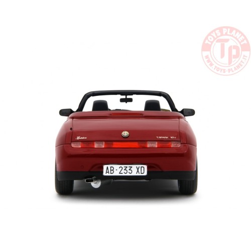 1/18 Alfa Romeo Spider 2.0 T.Spark 16V 1995 - Rosso Met LM193D LAUDORACING