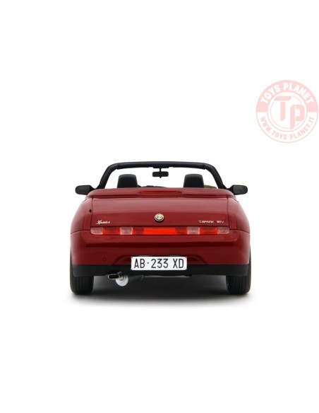1/18 Alfa Romeo Spider 2.0 T.Spark 16V 1995 - Rosso Met LM193D LAUDORACING