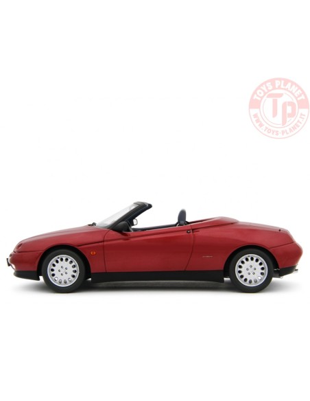 1/18 Alfa Romeo Spider 2.0 T.Spark 16V 1995 - Rosso Met LM193D LAUDORACING