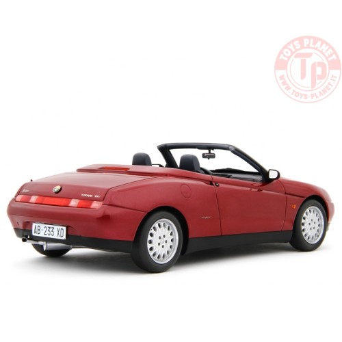 1/18 Alfa Romeo Spider 2.0 T.Spark 16V 1995 - Rosso Met LM193D LAUDORACING