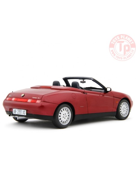 1/18 Alfa Romeo Spider 2.0 T.Spark 16V 1995 - Rosso Met LM193D LAUDORACING