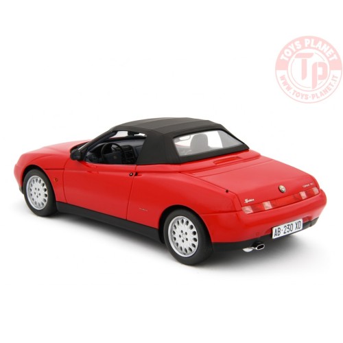 1/18 Alfa Romeo Spider 2.0 T.Spark 16V 1995 - Rosso LM193A LAUDORACING