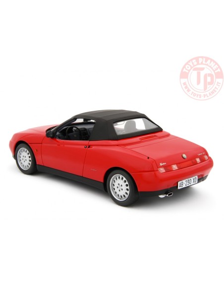 1/18 Alfa Romeo Spider 2.0 T.Spark 16V 1995 - Rosso LM193A LAUDORACING 1/18 Alfa Romeo Spider 2.0 T.Spark 16V 1995 - Rosso LM193A LAUDORACING