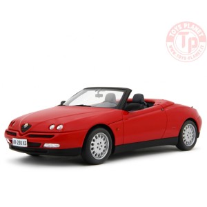 1/18 Alfa Romeo Spider 2.0 T.Spark 16V 1995 - Rosso LM193A LAUDORACING