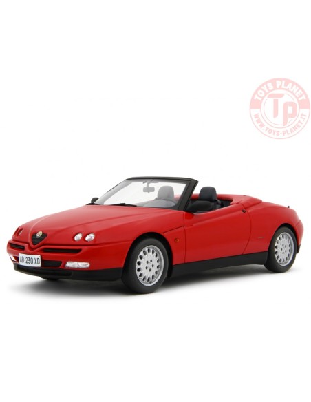 1/18 Alfa Romeo Spider 2.0 T.Spark 16V 1995 - Rosso LM193A LAUDORACING