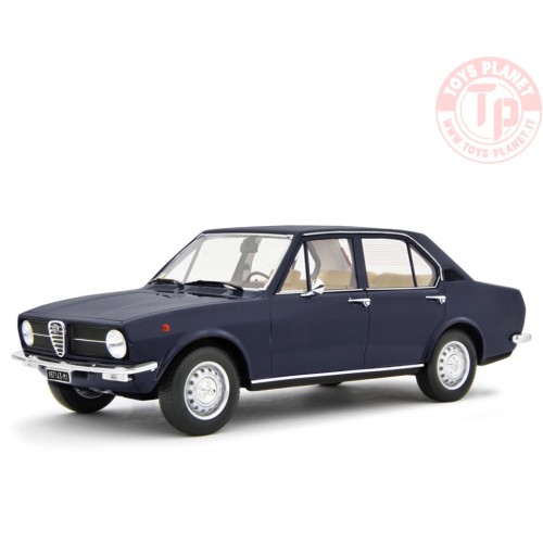 1/18 Alfa Romeo Alfetta 1.6 - 1975 - Blu Scuro LM178P LAUDORACING