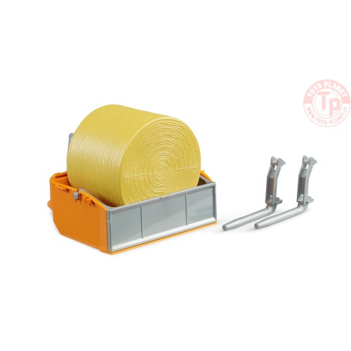 Cassone di carico del trattore e forche BRUDER 02353 BRUDER