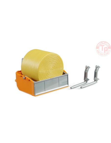 Cassone di carico del trattore e forche BRUDER 02353 BRUDER
