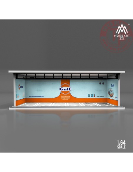 1/64 parking garage gulf with light MO914001 MOREART DIORAMI